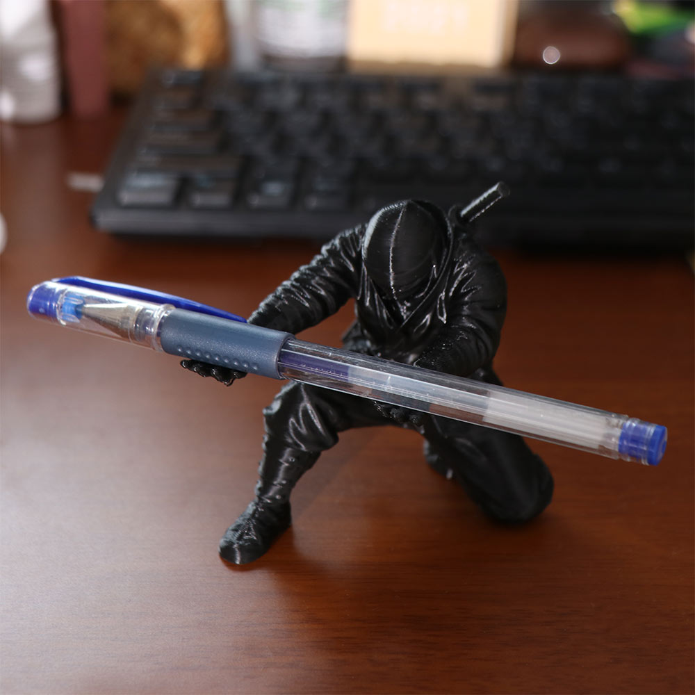 3D Printing Holder - زينة نينجا مضحكة ورائعة، حامل أقلام