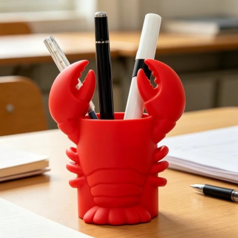 3D Printing Cafe - حامل أقلام مبتكر على شكل جراد