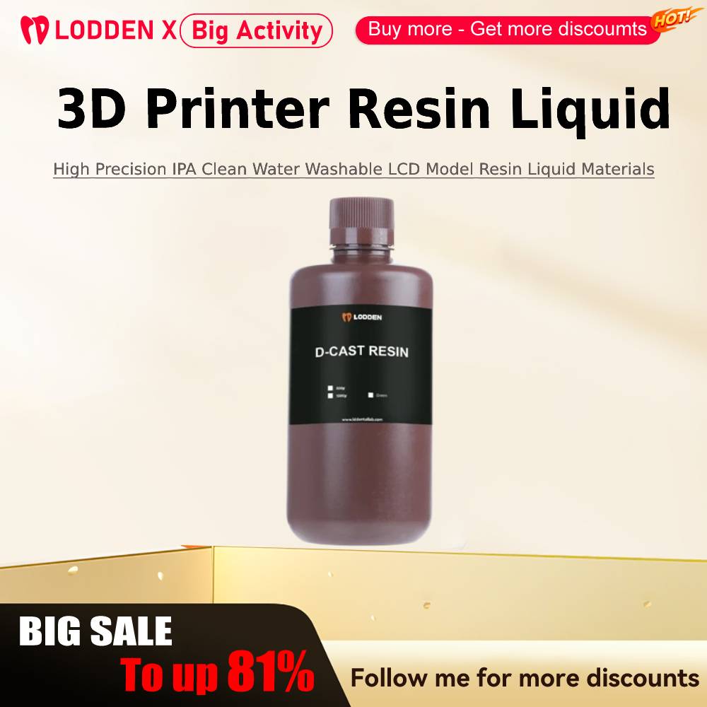 3D Printing News - Lodden طابعة ثلاثية الأبعاد الراتنج السائل