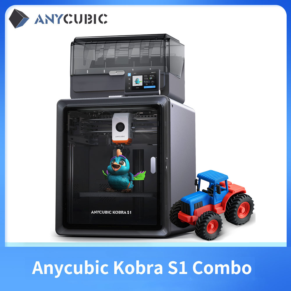 3D Printing Online Service - Anycubic Kobra S1 Combo طابعة ثلاثية