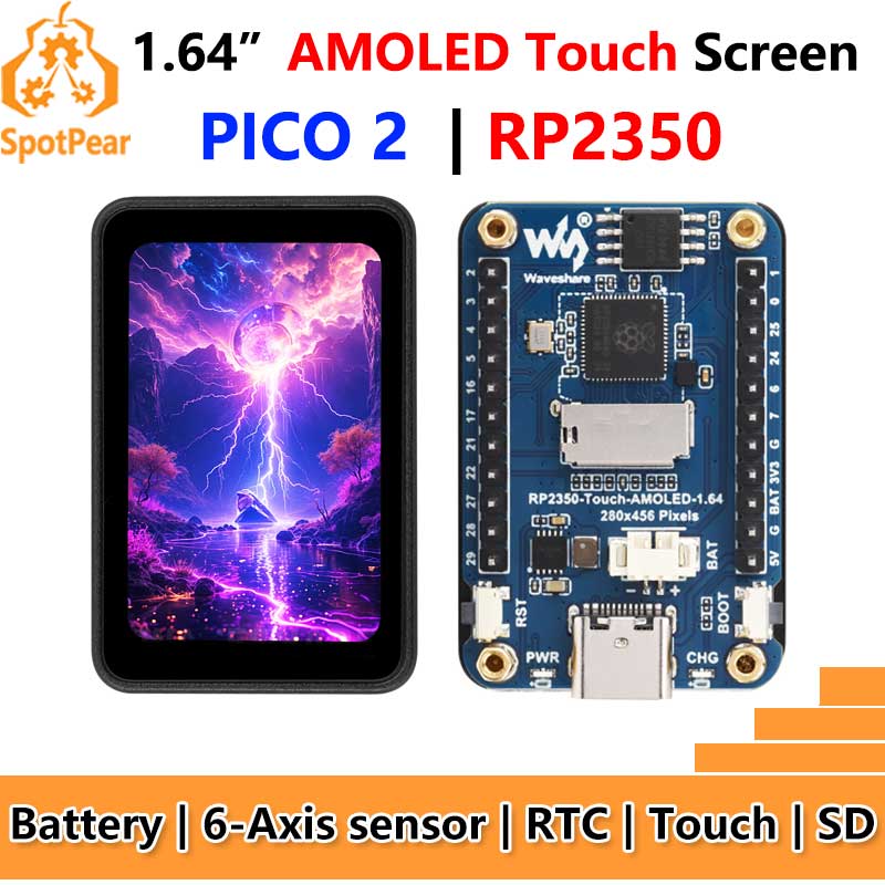 Raspberry Pi 3D Print - Raspberry Pi Pico 2 RP2350 1.64