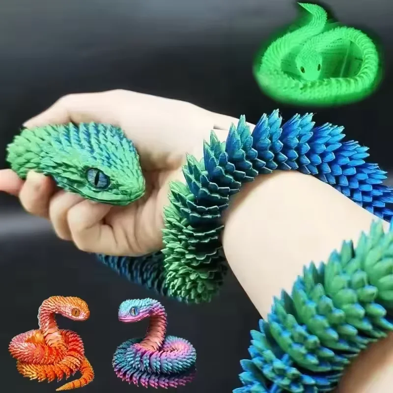 3D Printing Joints - ثلاثية الأبعاد مطبوعة الأفعى المنقولة المشتركة