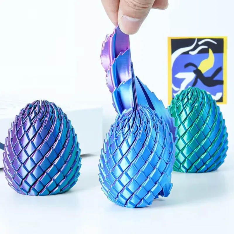 3D Printing Gears - لعبة فيدجيت بيضة تنين مطبوعة ثلاثية