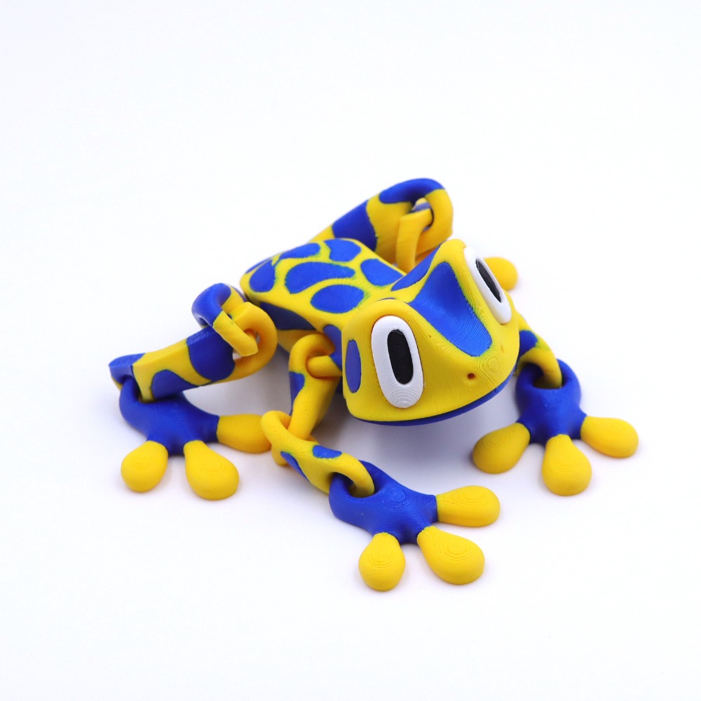 3D Printing Joints - نموذج ضفدع ثلاثي الأبعاد مطبوع بتقنية