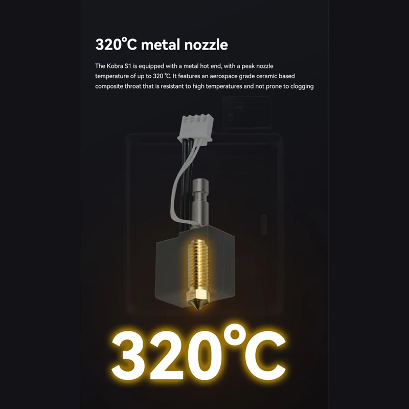 ل Anycubic كوبرا S1 Hotend كوب - مراجعة 3D Printing News وسعره