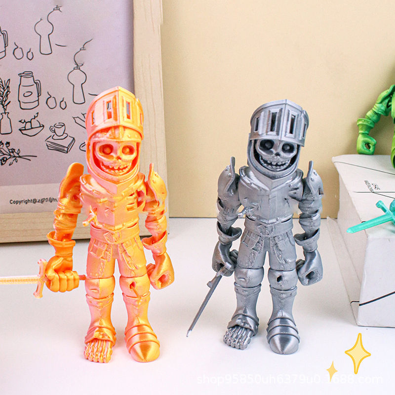ثلاثية الأبعاد مطبوعة الهيكل ا - مراجعة 3D Printing Action Figure وسعره