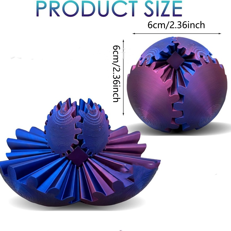 كرة تروس مطبوعة ثلاثية الأبعاد - مراجعة 3D Printing Gears وسعره