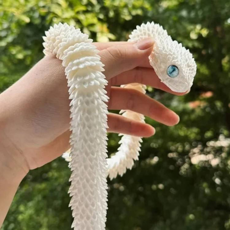 تمثال ثعبان واقعي ثلاثي الأبعا - مراجعة 3D Printing Joints وسعره