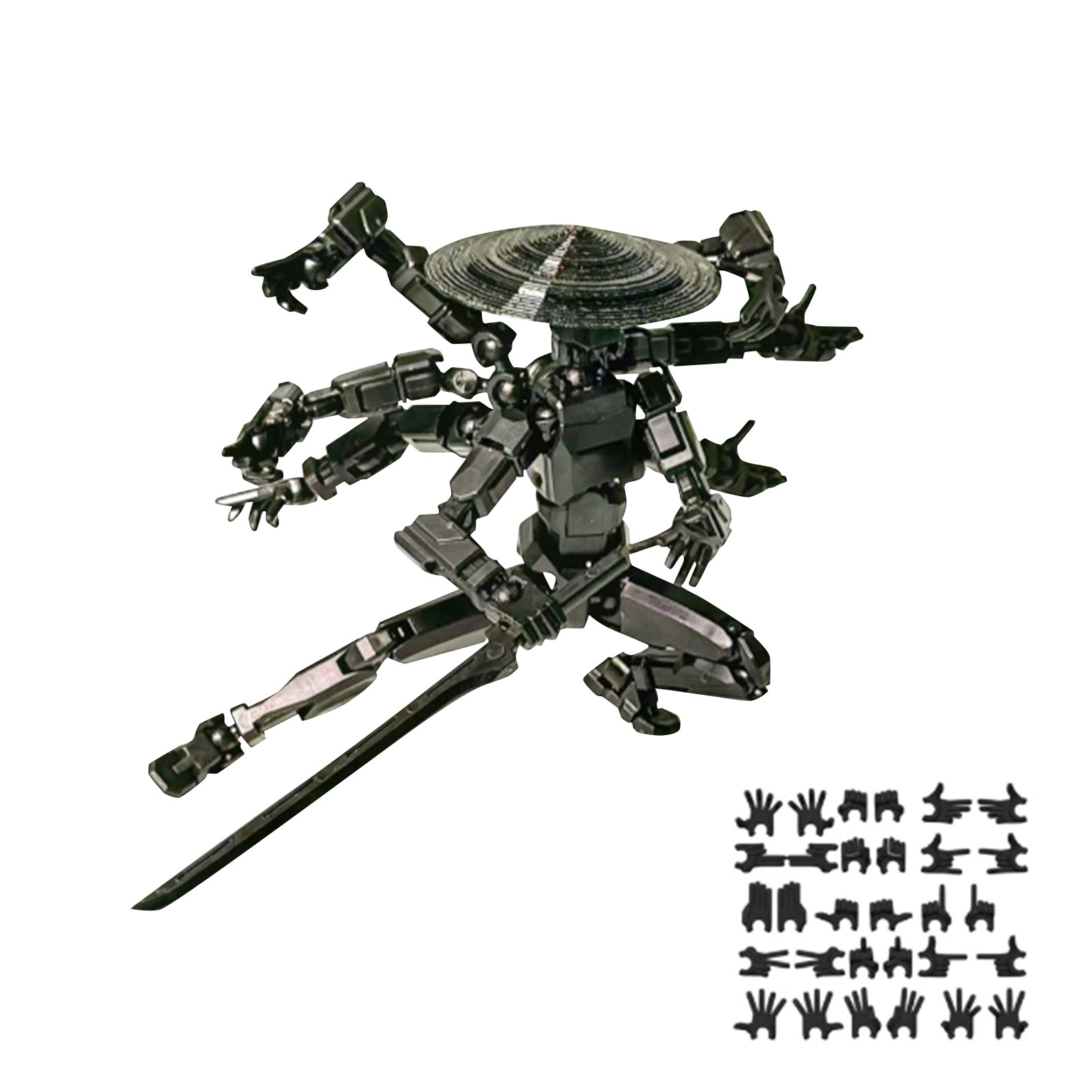 روبوت متحرك متعدد المفاصل مع 8 - مراجعة 3D Printing Action Figure وسعره