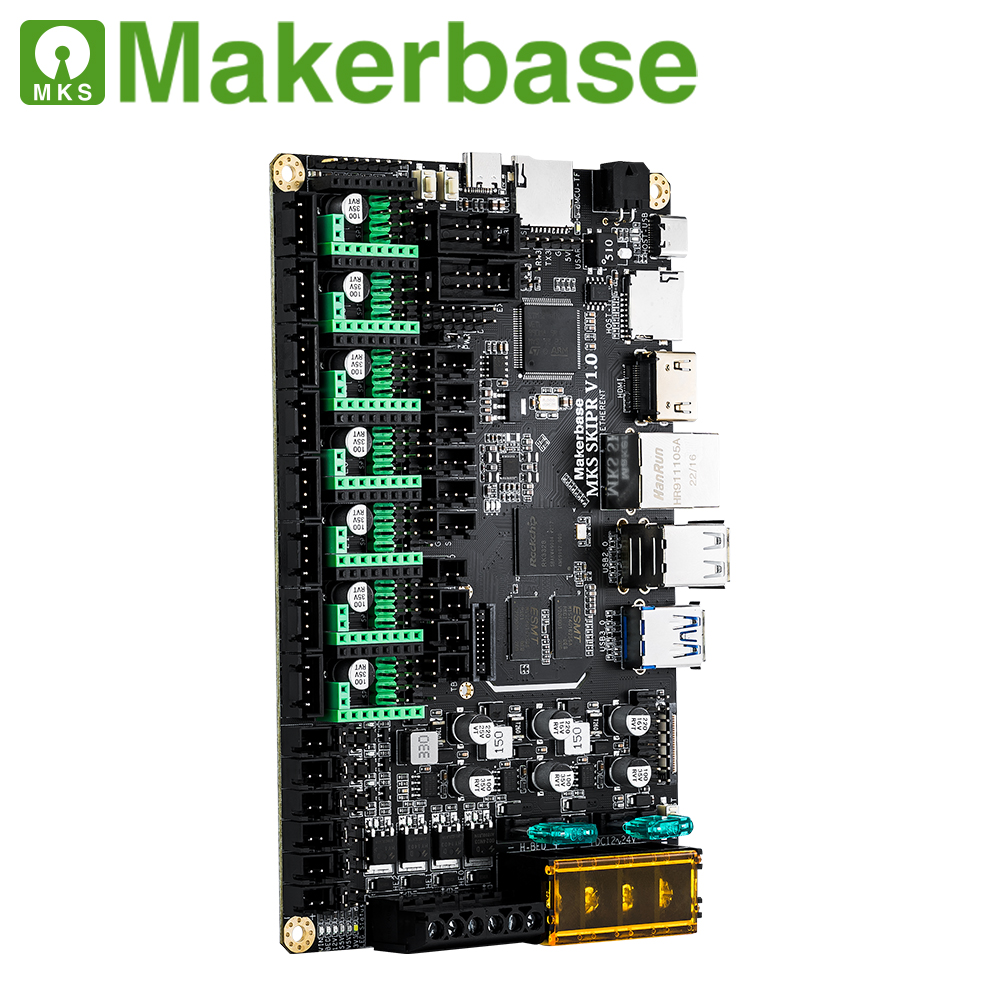 لوحة طابعة MKS SKIPR ثلاثية ال - مراجعة Raspberry Pi 3D Print وسعره