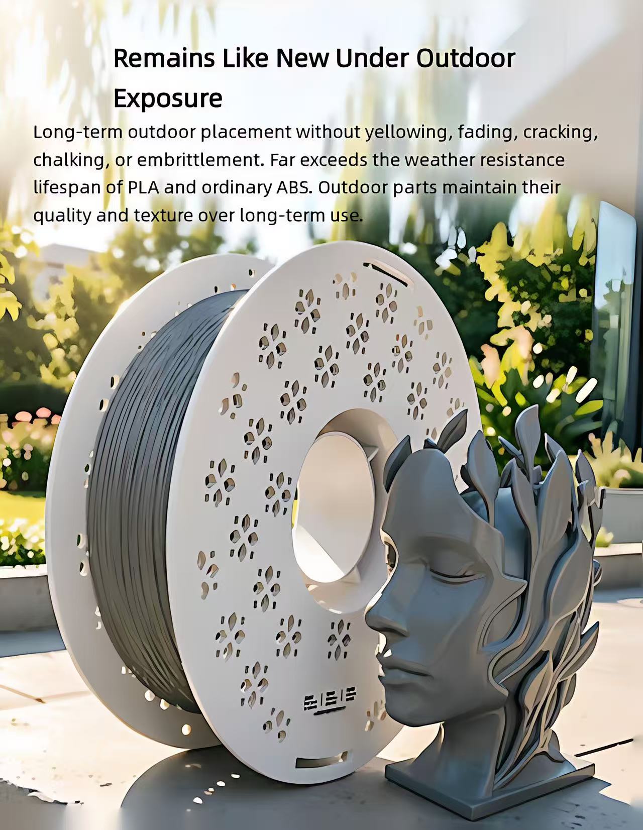 خيوط ASA بقطر 1.75 مم، 1 كجم،  - مراجعة Asa Filament Outdoor وسعره