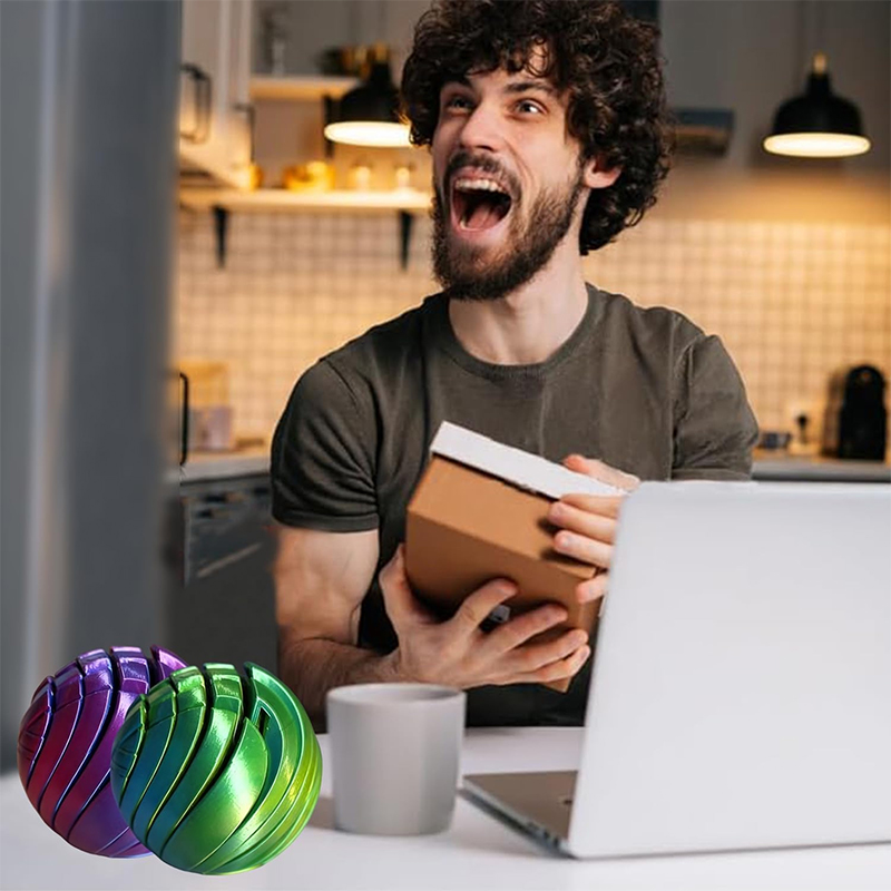 الوحل الكرة تململ لعبة ثلاثية  - مراجعة 3D Printing Gears وسعره