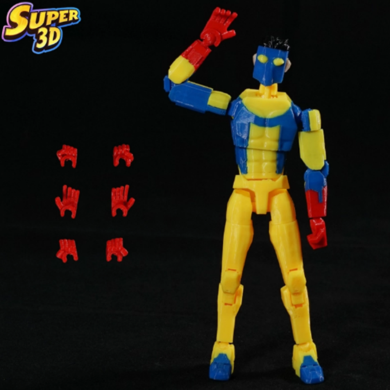 متوفر الآن: مجسمات أكشن ثلاثية - مراجعة 3D Printing Action Figure وسعره