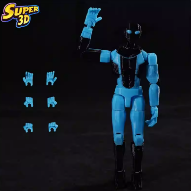 متوفر الآن: مجسمات أكشن ثلاثية - مراجعة 3D Printing Action Figure وسعره