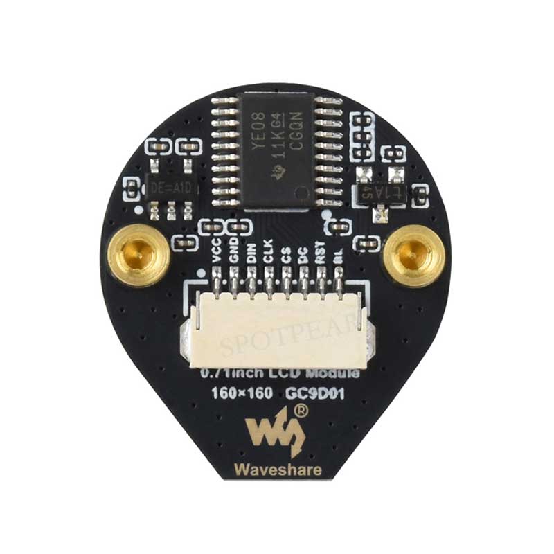 Waveshare 0.71 بوصة مزدوجة الع - مراجعة Raspberry Pi 3D Print وسعره
