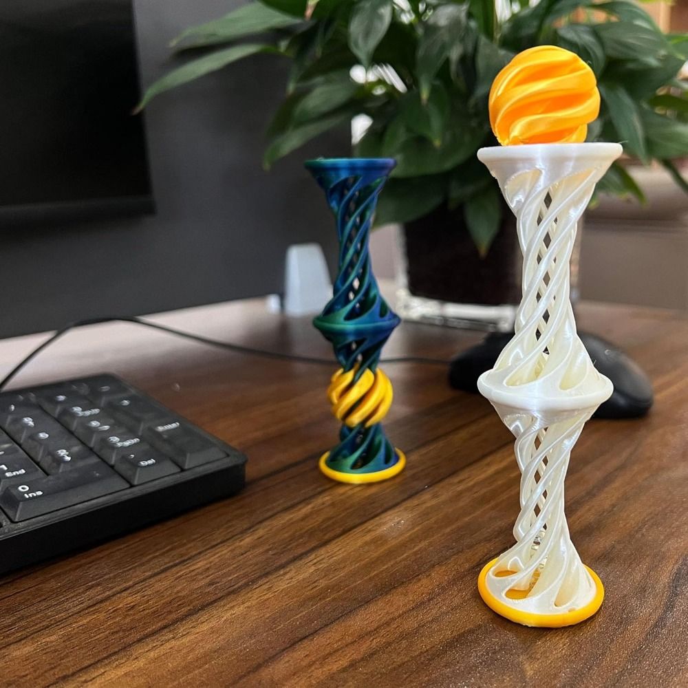 كرة تخفيف التوتر الجديدة ثلاثي - مراجعة 3D Printing Gears وسعره