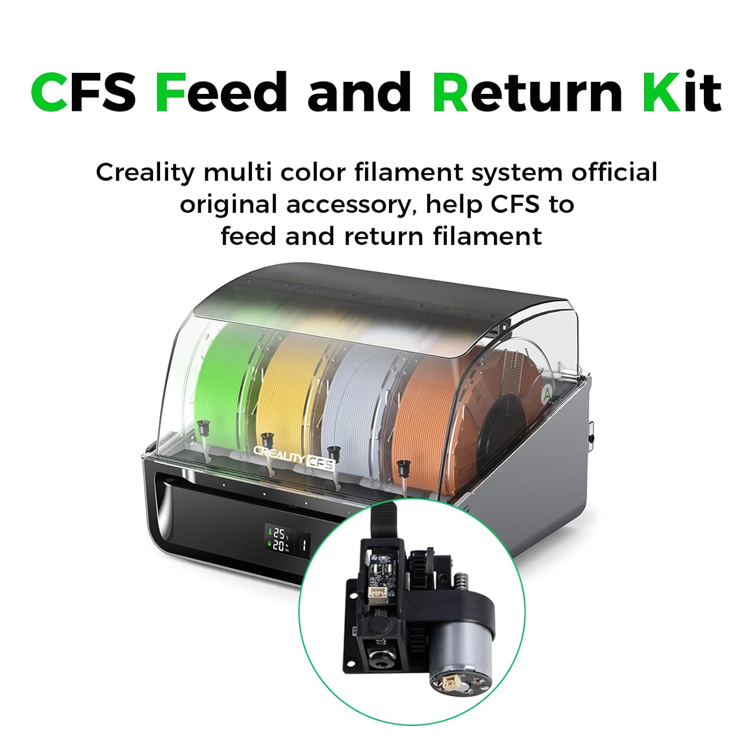 مجموعة أدوات تغذية وإرجاع CFS  - مراجعة 3D Printing Creality وسعره