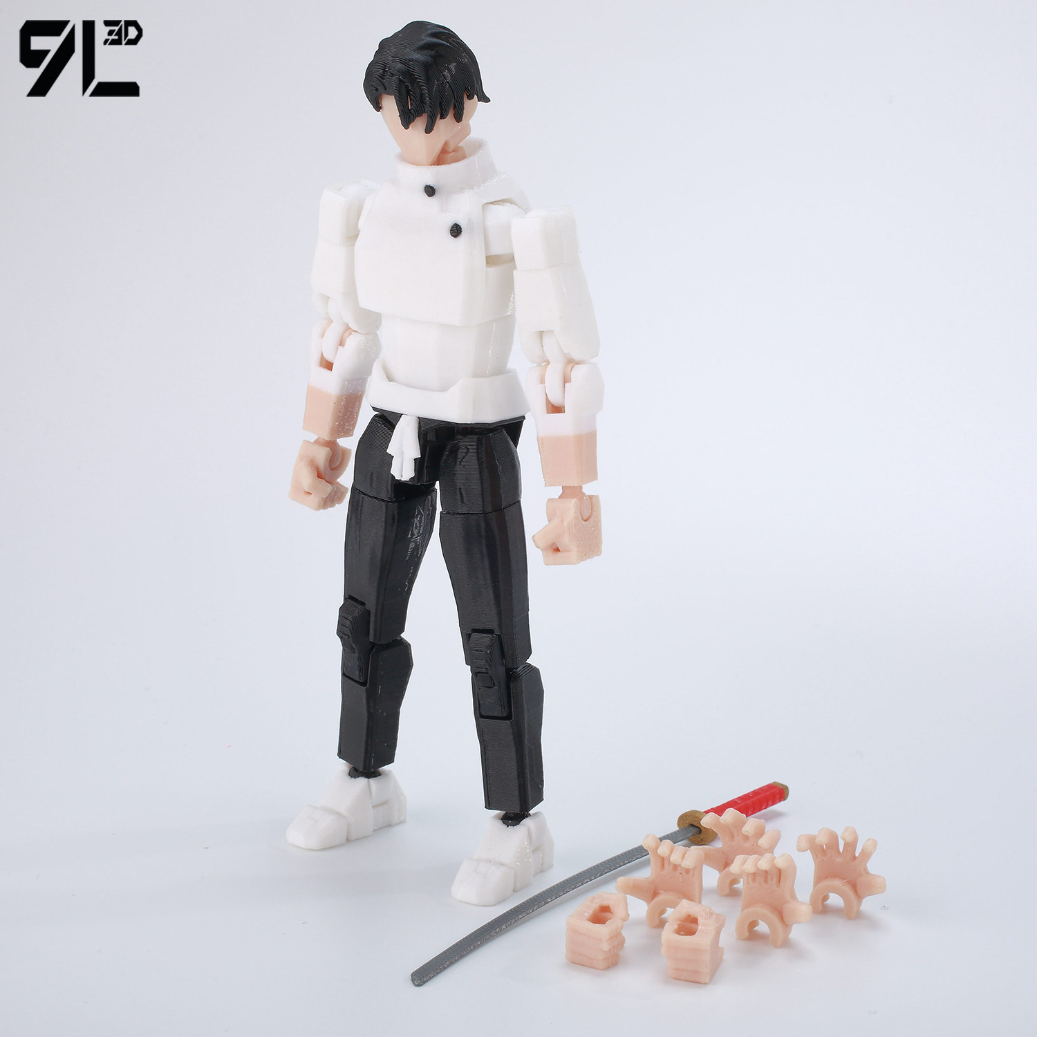 9L3D Lucky13 Dummy13 مجسم شخصي - مراجعة 3D Printing Action Figure وسعره