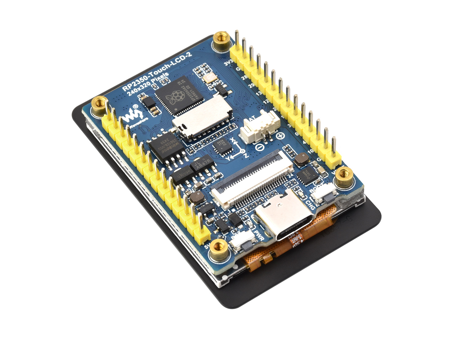 لوحة تطوير شاشة Waveshare RP23 - مراجعة Raspberry Pi 3D Print وسعره