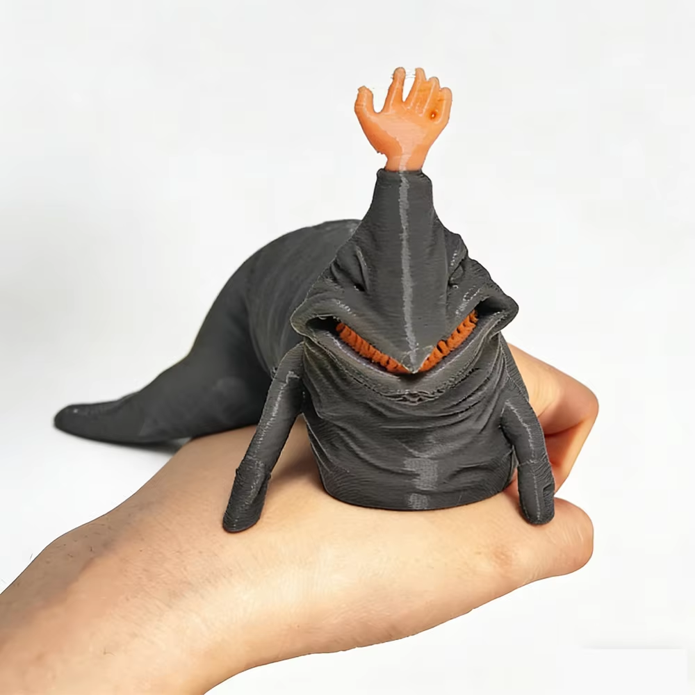 نموذج وحش بحري جديد ثلاثي الأب - مراجعة 3D Printing Action Figure وسعره