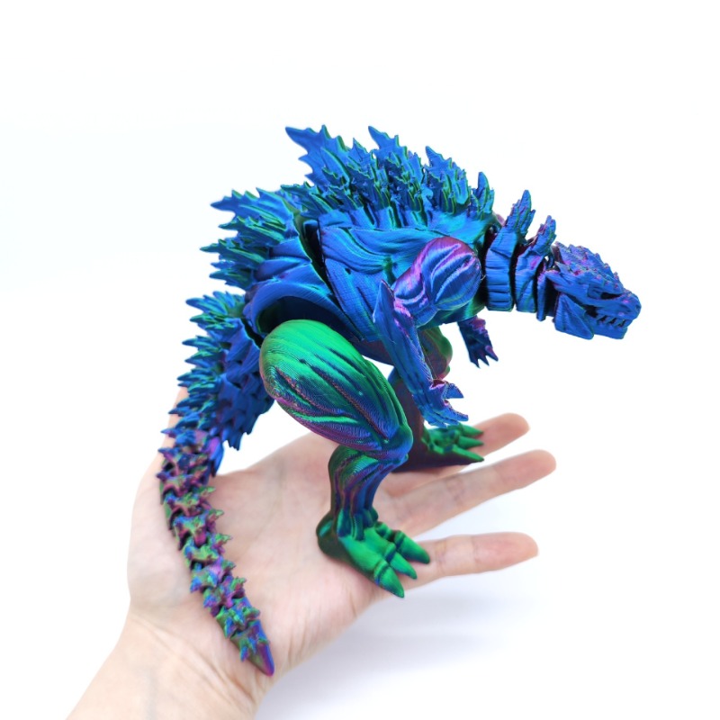 مجسم ديناصور ثلاثي الأبعاد مطب - مراجعة 3D Printing Action Figure وسعره