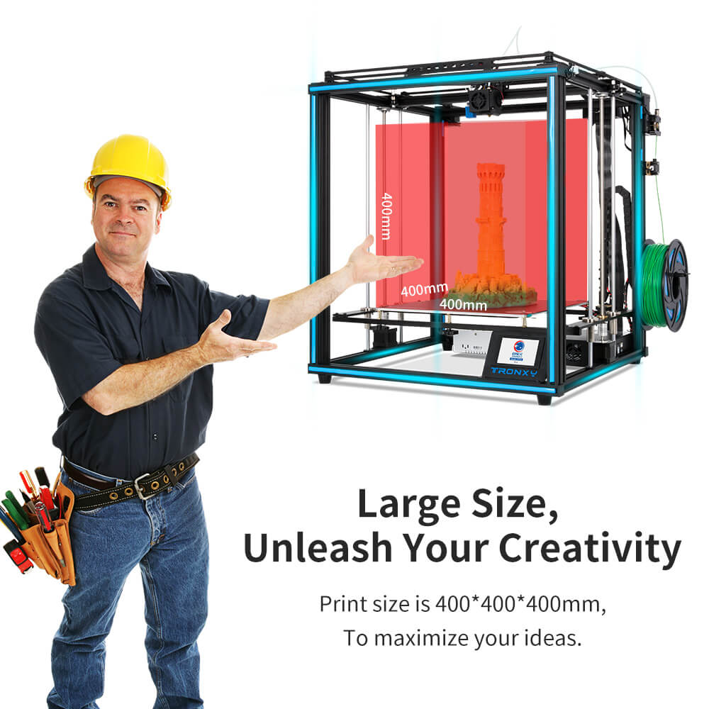 Tronxy X5SA طابعة ثلاثية الأبع - مراجعة 3D Printing Online Service وسعره