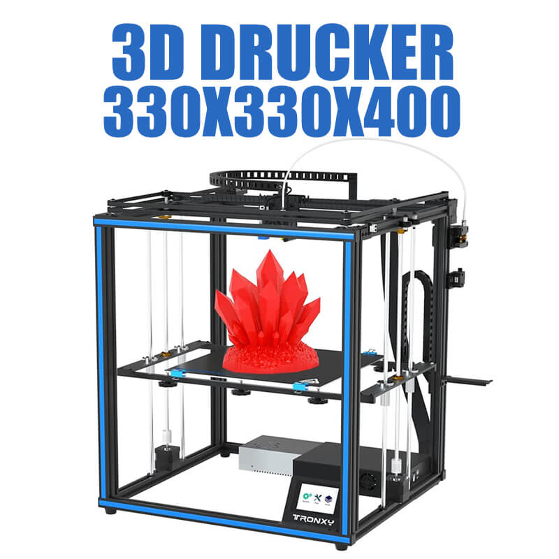 Tronxy X5SA طابعة ثلاثية الأبع - مراجعة 3D Printing Online Service وسعره