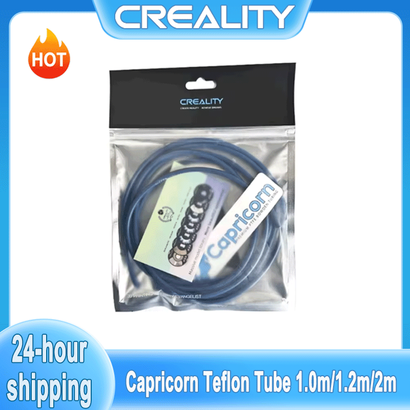 أنابيب PTFE زرقاء من CREALITY  - مراجعة 3D Printing Creality وسعره