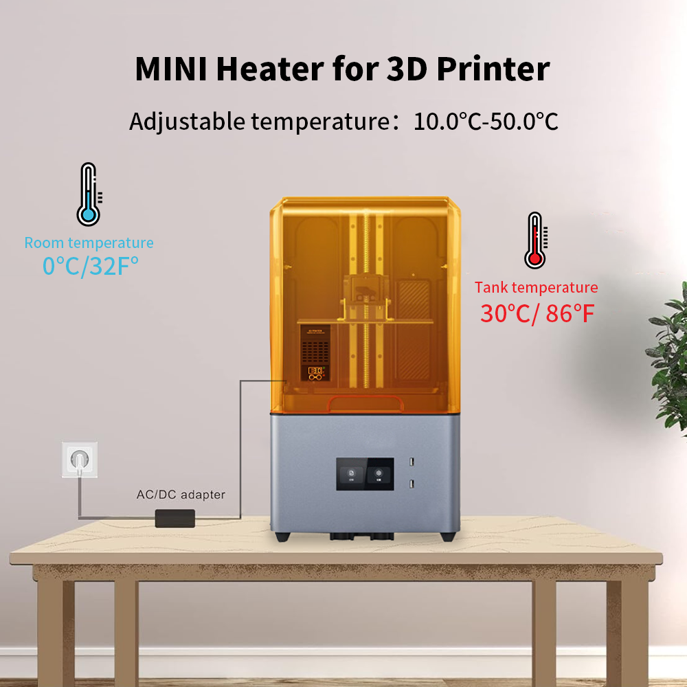 سخان صغير ل ELEGOO ،ANYCUBIC ، - مراجعة 3D Printing Creality وسعره