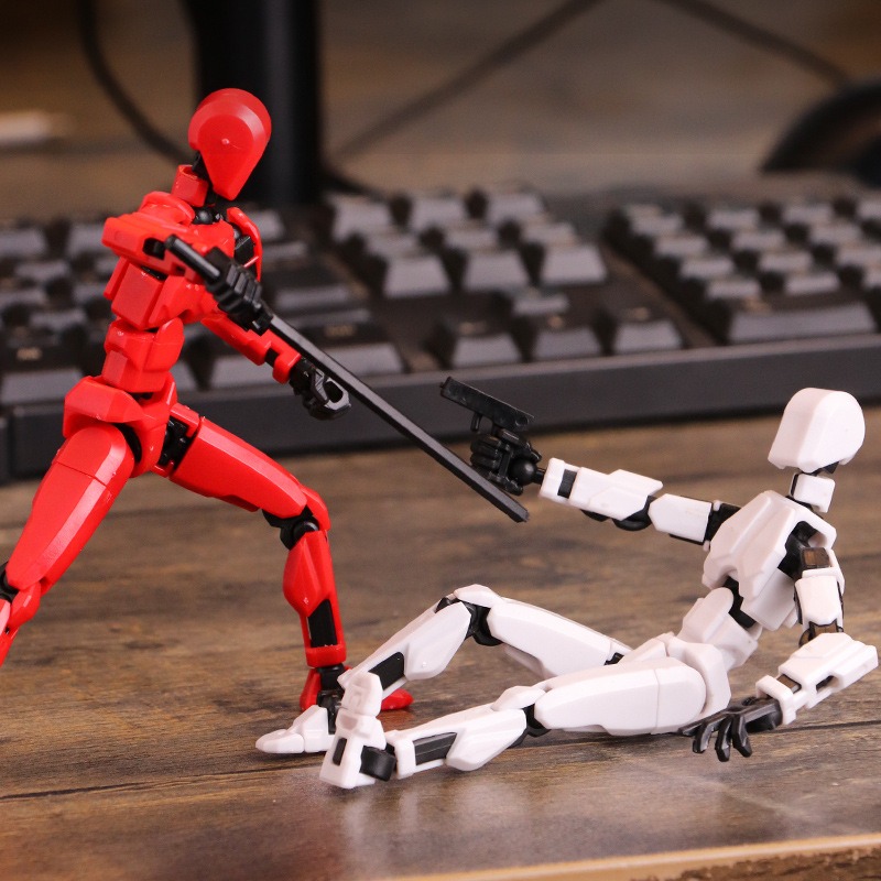 دمية متحركة بـ 13 مفصلًا قابلة - مراجعة 3D Printing Action Figure وسعره
