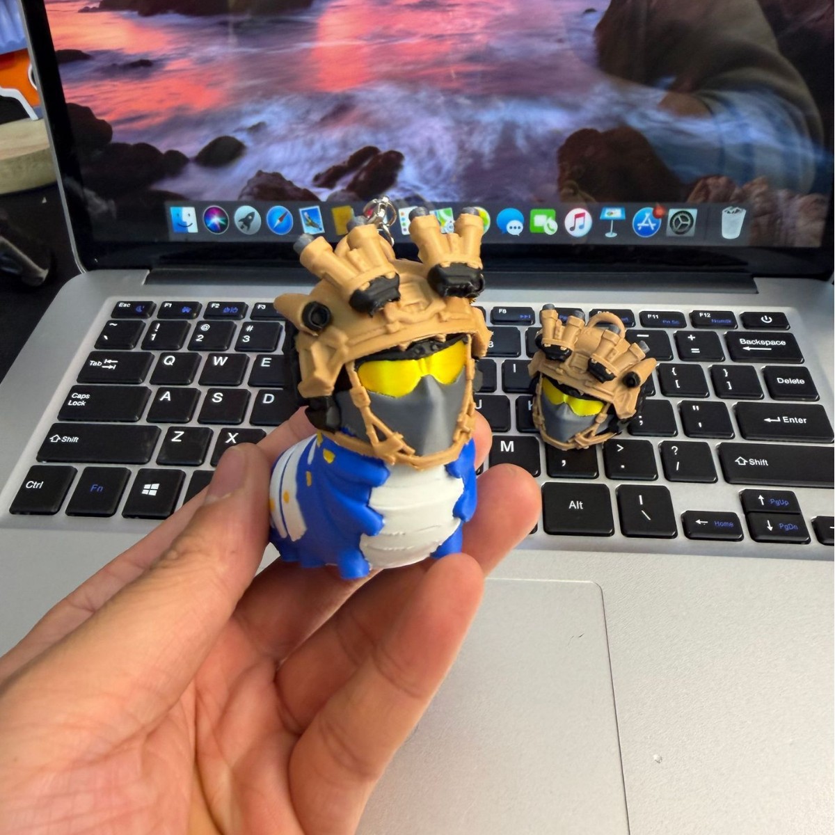 سلسلة مفاتيح دلتا أكشن ويتشونغ - مراجعة 3D Printing Action Figure وسعره