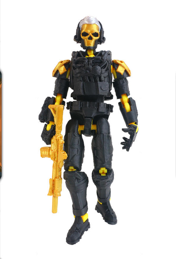 سلسلة مفاتيح دلتا أكشن ويتشونغ - مراجعة 3D Printing Action Figure وسعره