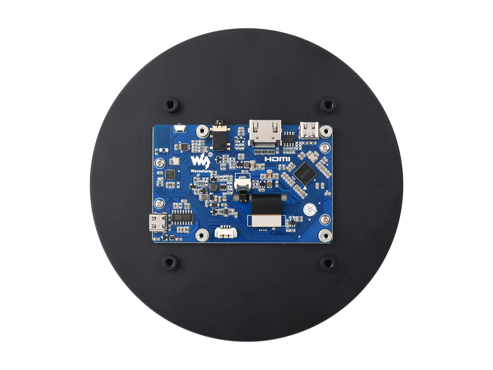 شاشة لمس دائرية من Waveshare ب - مراجعة Raspberry Pi 3D Print وسعره
