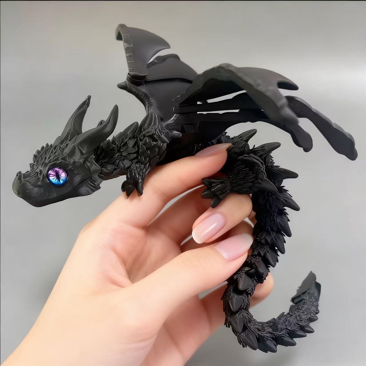 تمثال ديناصور طائر ثلاثي الأبع - مراجعة 3D Printing Action Figure وسعره