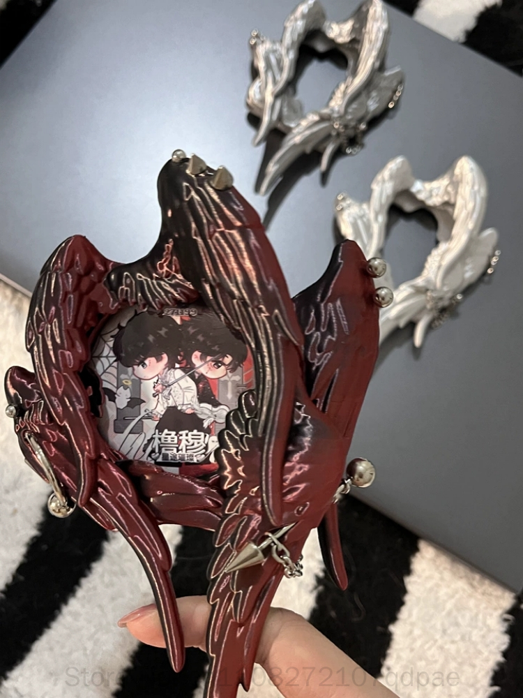 حامل بطاقات صور بتصميم أجنحة م - مراجعة 3D Printing Holder وسعره