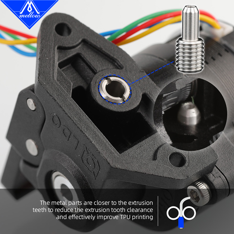 Mellow LDO Orbiter Extruder V2 - مراجعة Raspberry Pi 3D Print وسعره