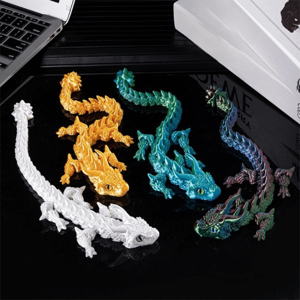 تنين صيني مطبوع ثلاثي الأبعاد  - مراجعة 3D Printing Joints وسعره