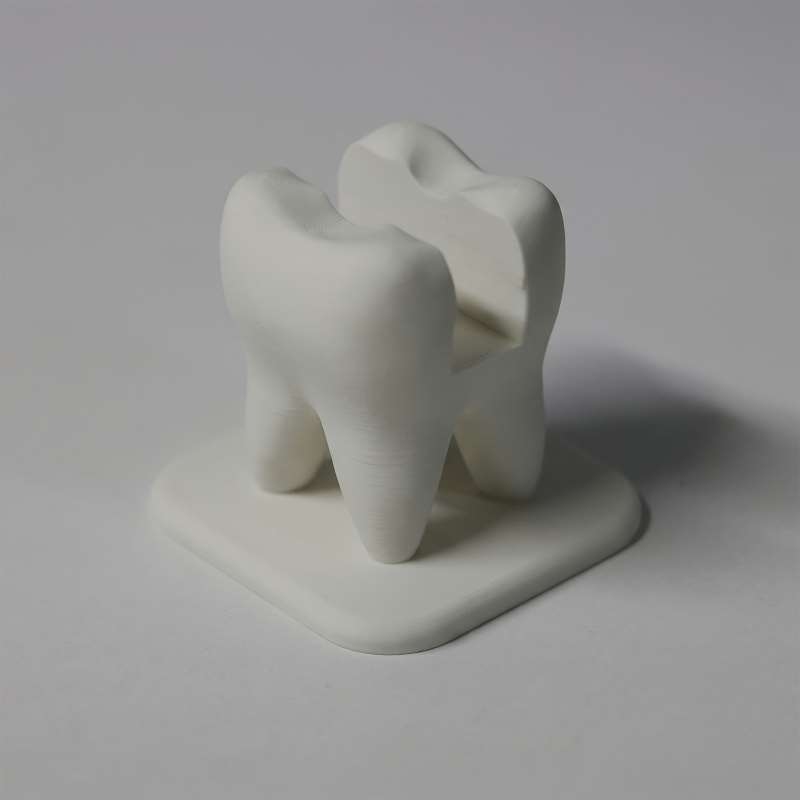 حامل بطاقات عمل على شكل سن مطب - مراجعة 3D Printing Holder وسعره