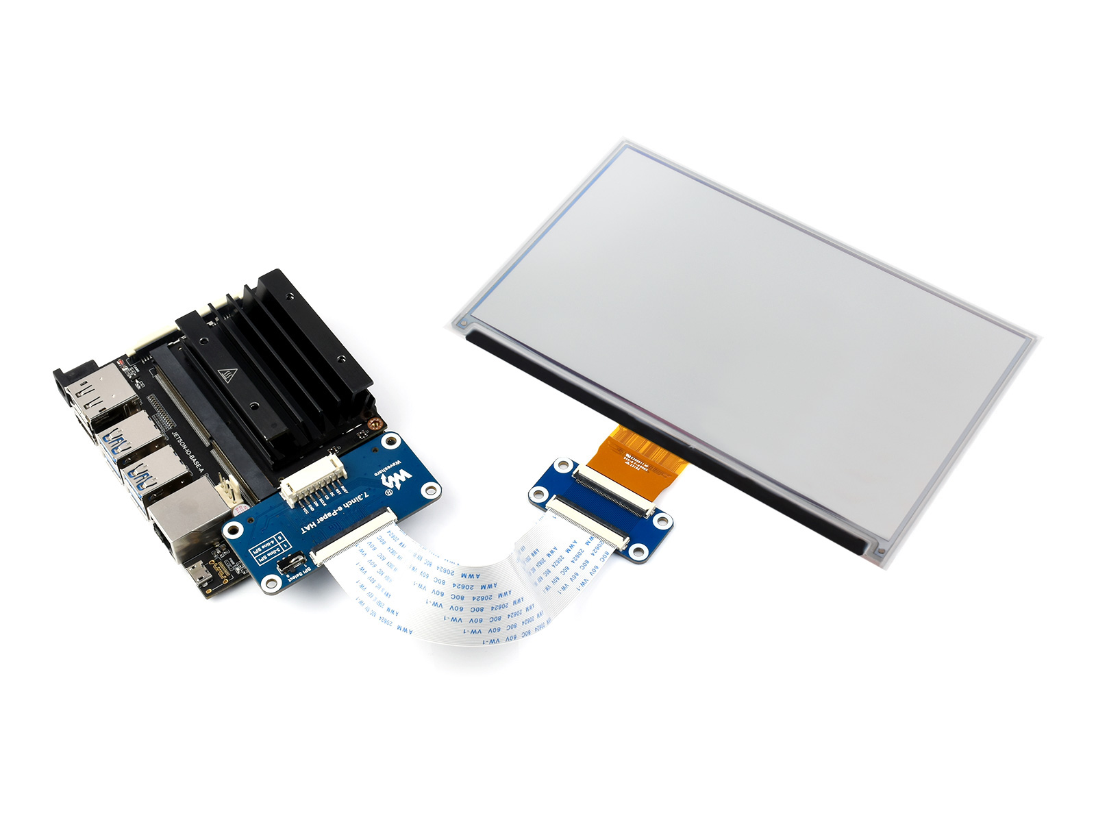 شاشة Waveshare 7.3 بوصة 6 ألوا - مراجعة Raspberry Pi 3D Print وسعره