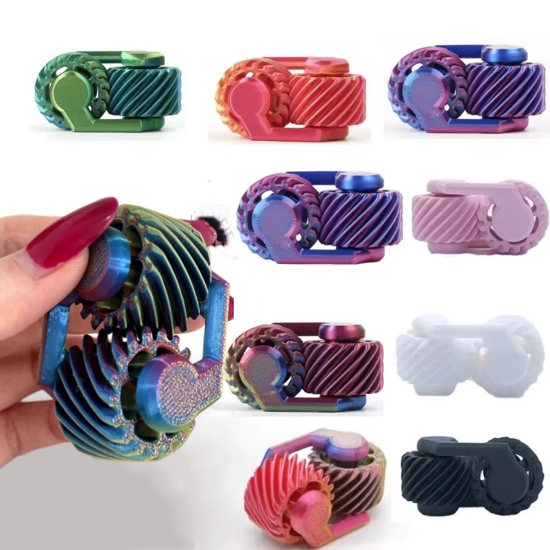 1 قطعة سبينر فيدجيت مطبوع ثلاث - مراجعة 3D Printing Gears وسعره