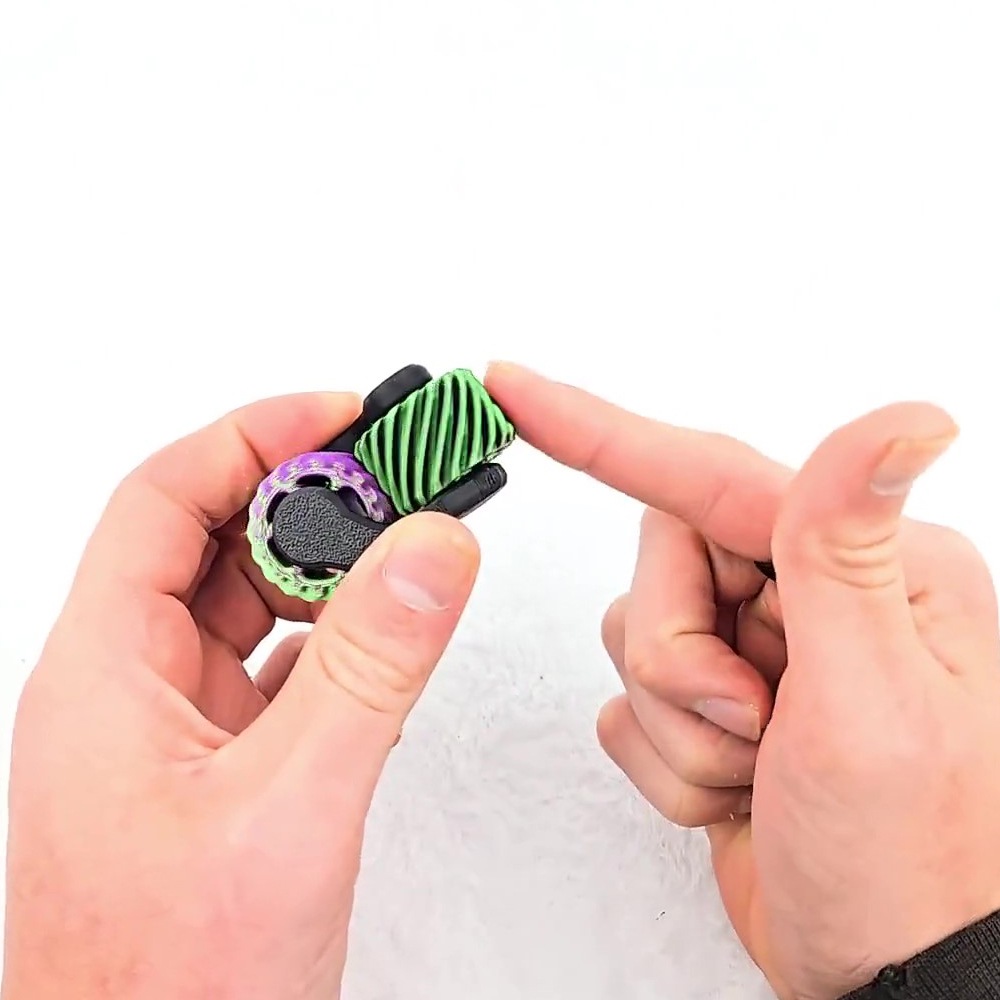 1 قطعة سبينر فيدجيت مطبوع ثلاث - مراجعة 3D Printing Gears وسعره