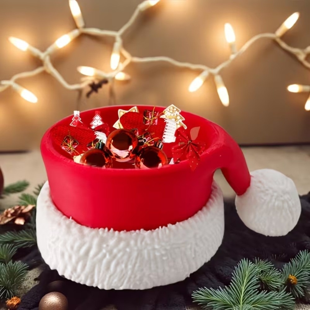 وعاء عيد الميلاد على شكل قبعة  - مراجعة 3D Printing Xmas وسعره